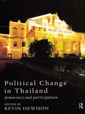 cover image of Political Change in Thailand